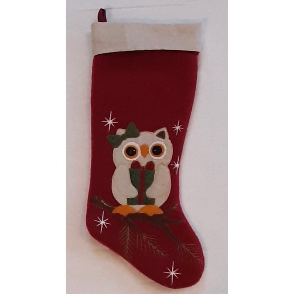 Vintage Decorative Christmas Stocking